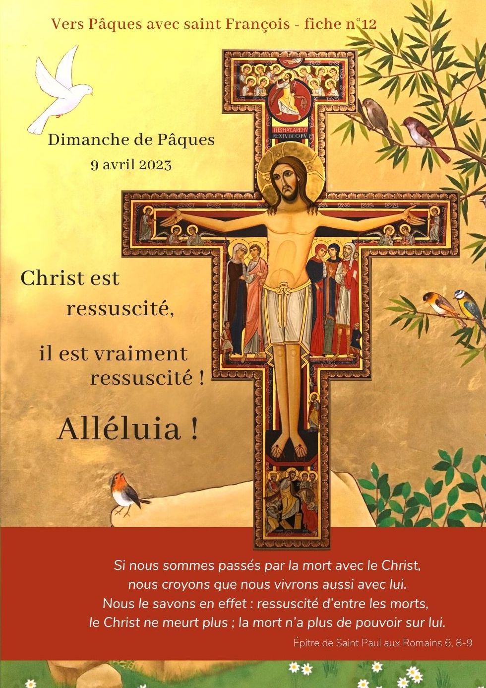 ️ Vers Pâques avec saint François Unité Pastorale SainteCroix Ixelles